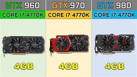 gtx 970 vs gtx 980|GTX 970 vs GTX 980 Game Performance Benchmarks (i7.
